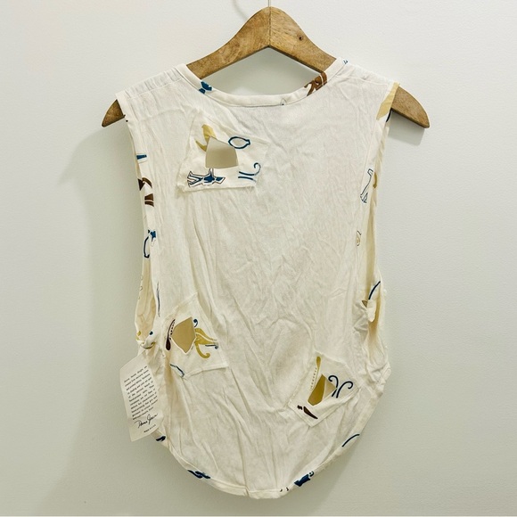 NWT Vintage Donna Jessica Vest 2 boho western festival - Picture 2 of 12